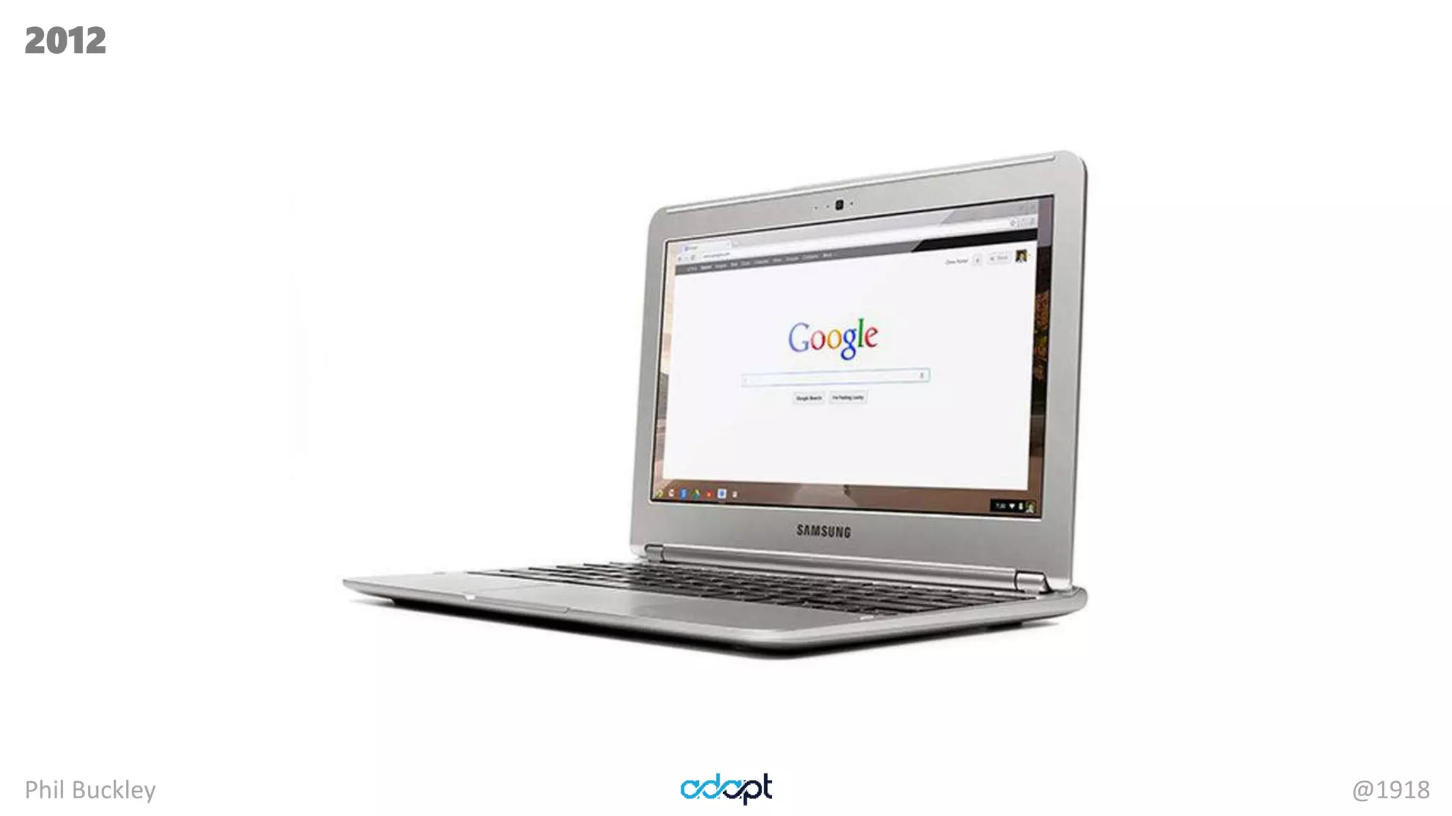 Phil Buckley @1918
2012
 