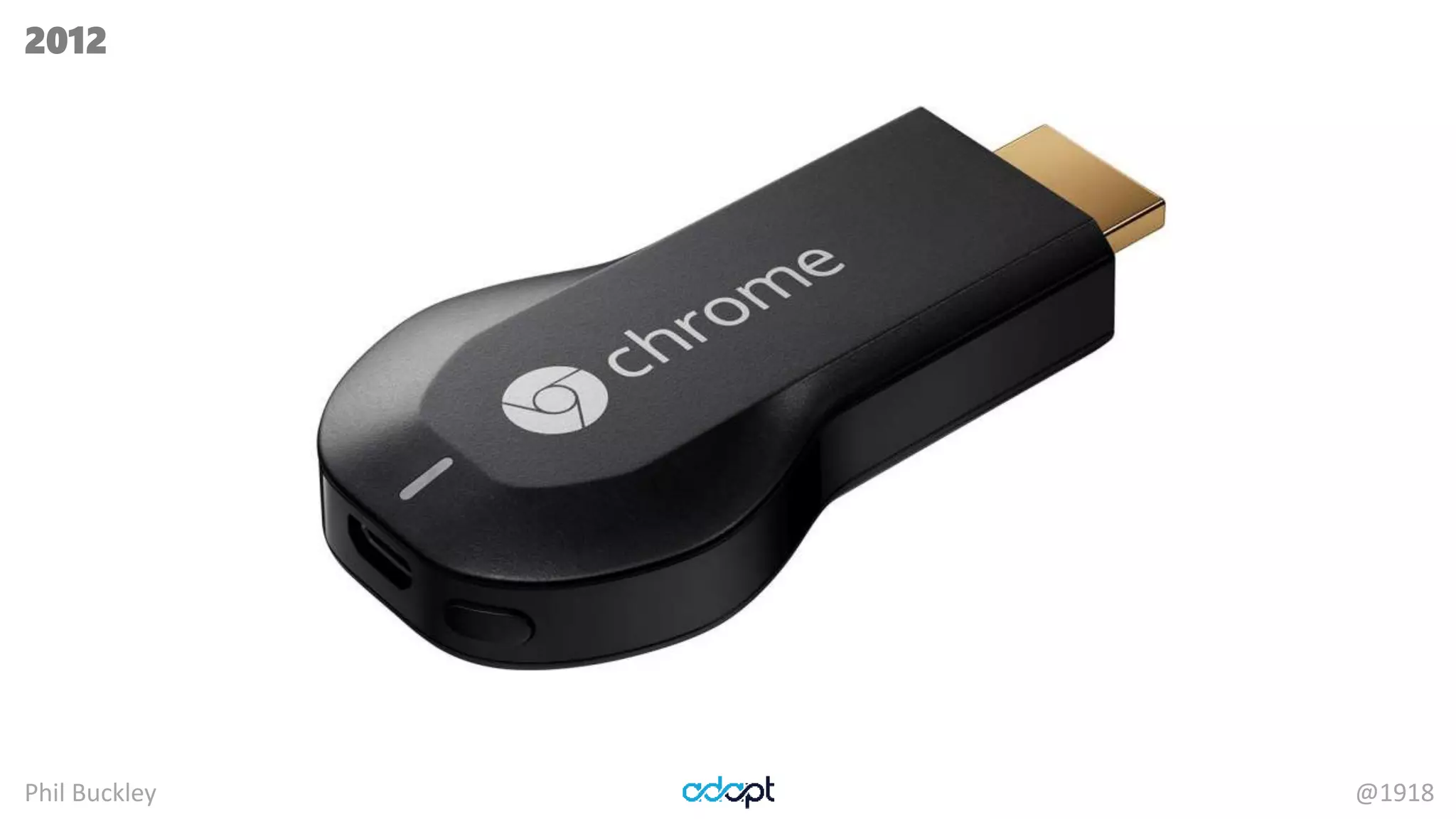 Phil Buckley @1918
2012
 