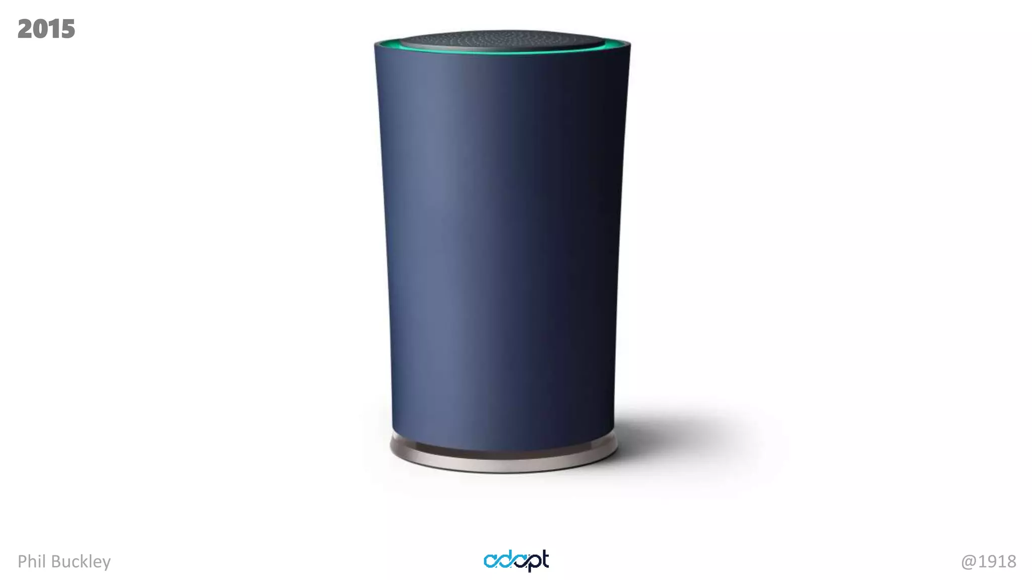 Phil Buckley @1918
2015
 