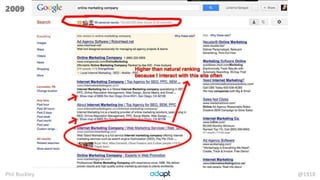 Phil Buckley @1918
2009
 