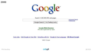 Phil Buckley @1918
2000
 