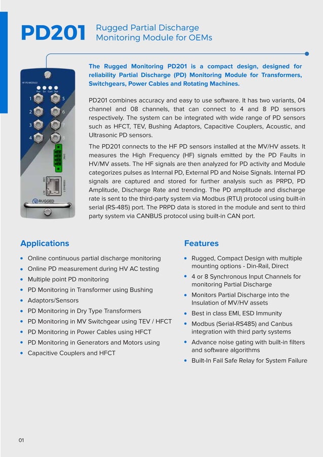 High-Frequency PD Portable Monitor - PD201 - Rugged Monitoring.pdf ...