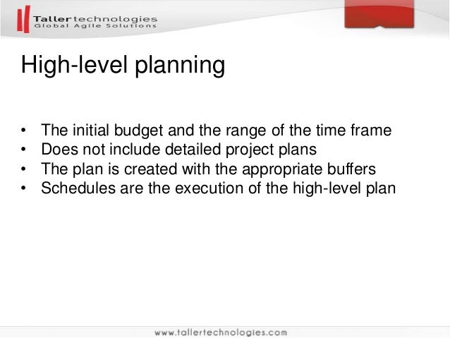 high level project planning using monte carlo simulation