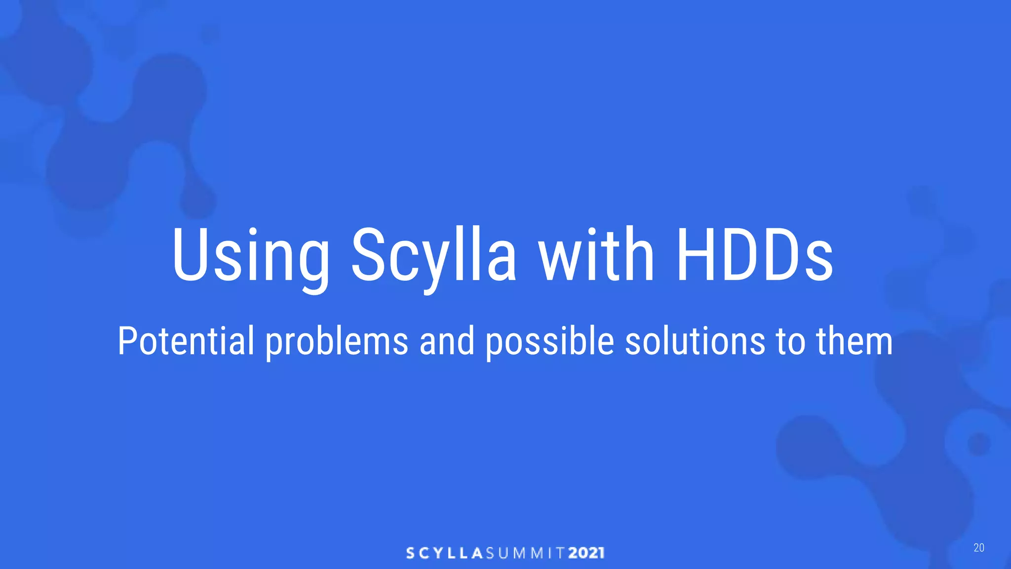 High-Load Storage of Users’ Actions with ScyllaDB and HDDs