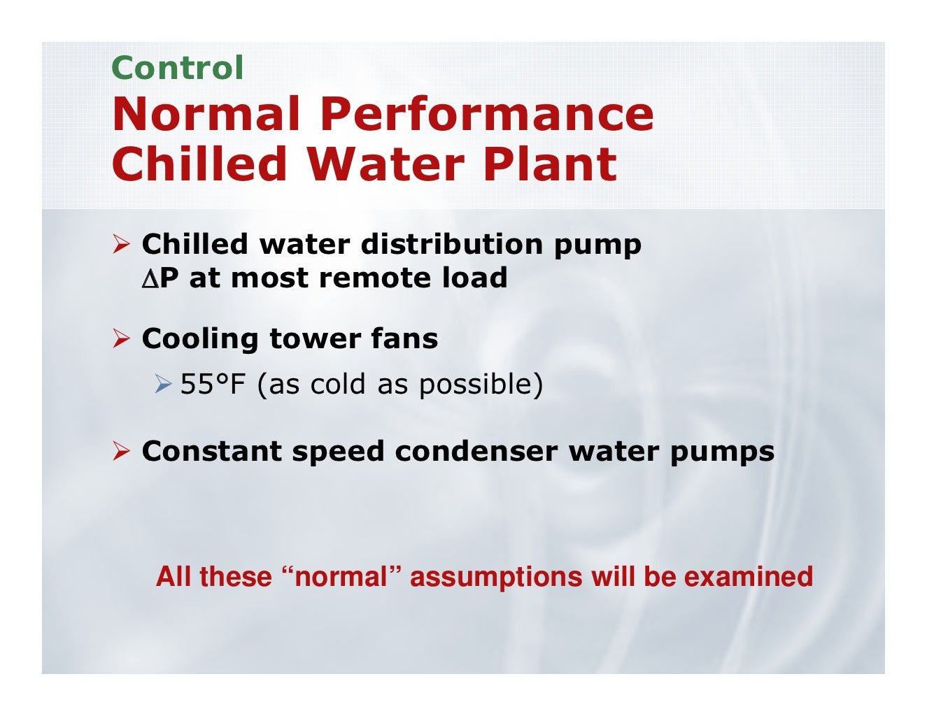 High performancechilledwatersystems ashraechicago