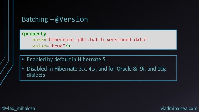 High Performance Hibernate Jdk Io 2018