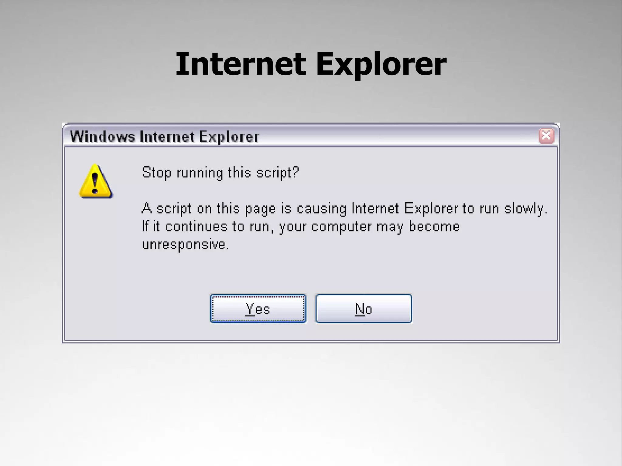Internet Explorer 