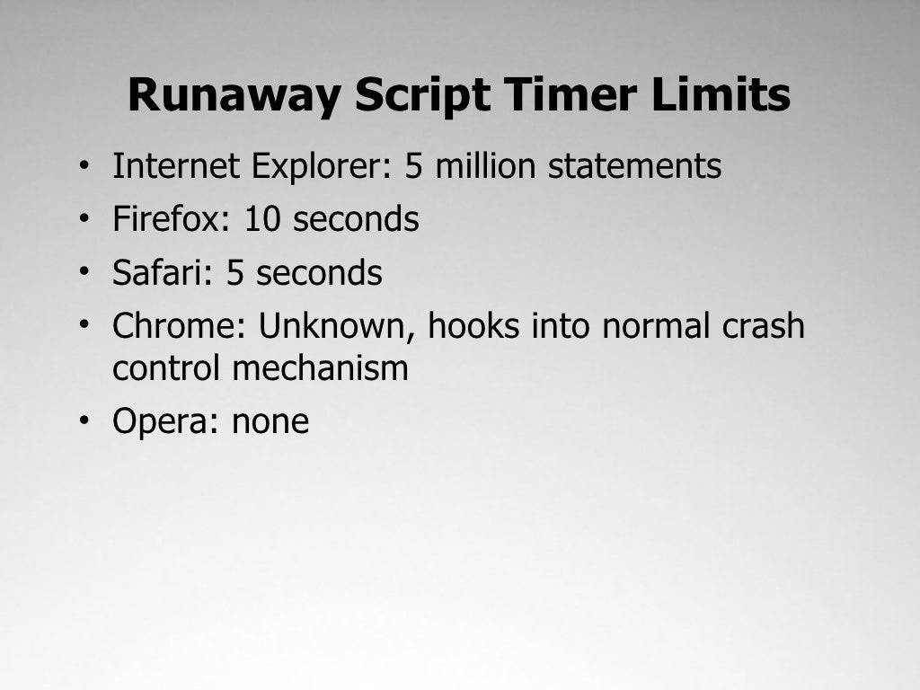 JavaScript Timers • Created using
