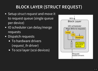 High Performance Storage Devices in the Linux Kernel | PDF