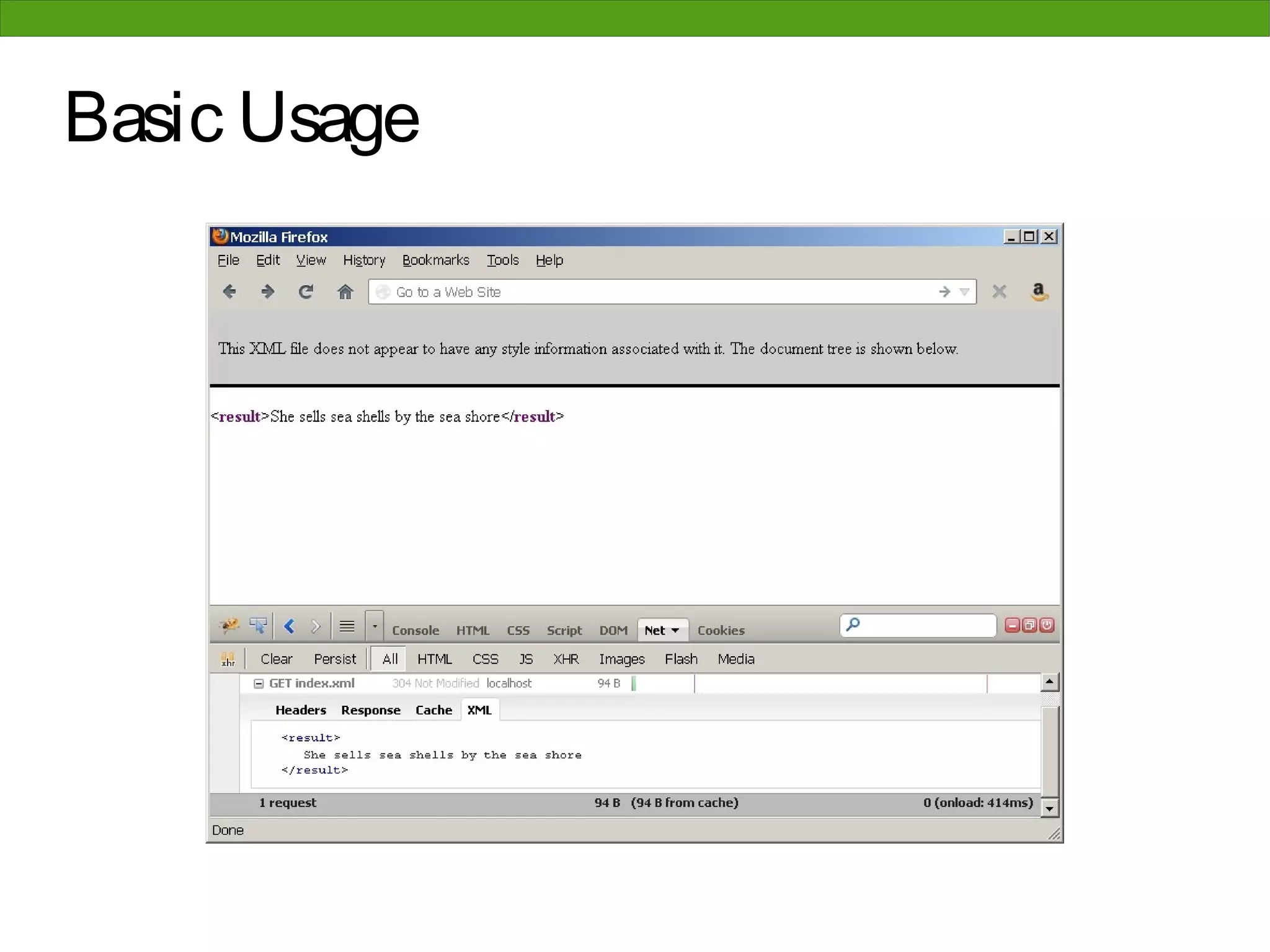 Basic Usage
 