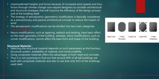 Shape Modification For High Rise Building High Rise Building Structure Systems Types | PPTX