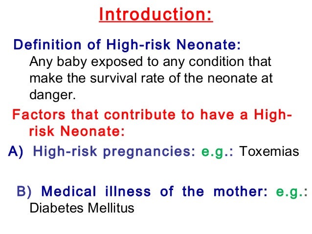 neonatal meaning