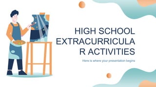 HIGH SCHOOL
EXTRACURRICULA
R ACTIVITIES
Here is where your presentation begins
 