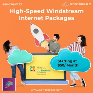 High-Speed Windstream
Internet Packages
Starting at
$50/ Month
 