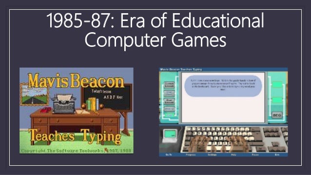educational computer games