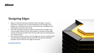 High Voltage PCB Design Presentation by Altium | PDF