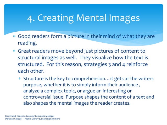 High 5! reading comprehension strategies | PPT