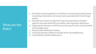 High Alert & Look-Alike/Sound-Alike Medications | PPTX