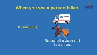 First Aid for Falls and Emergency Management | PPTX