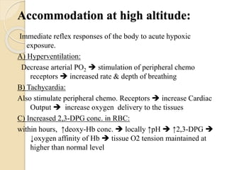 High altitude Physiology | PPTX