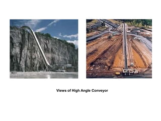 Views of High Angle Conveyor
 