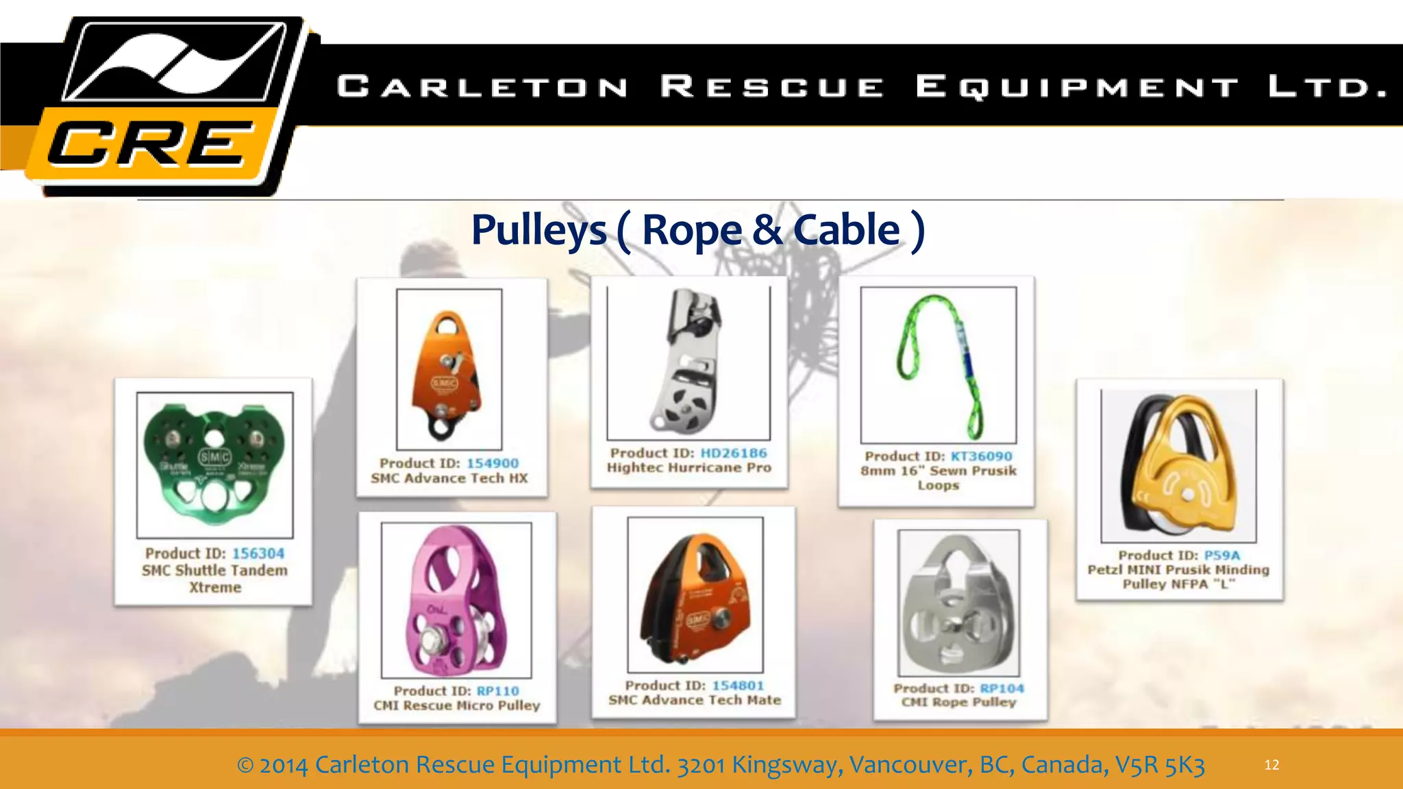 Rope Rescue Equipment | PPTX