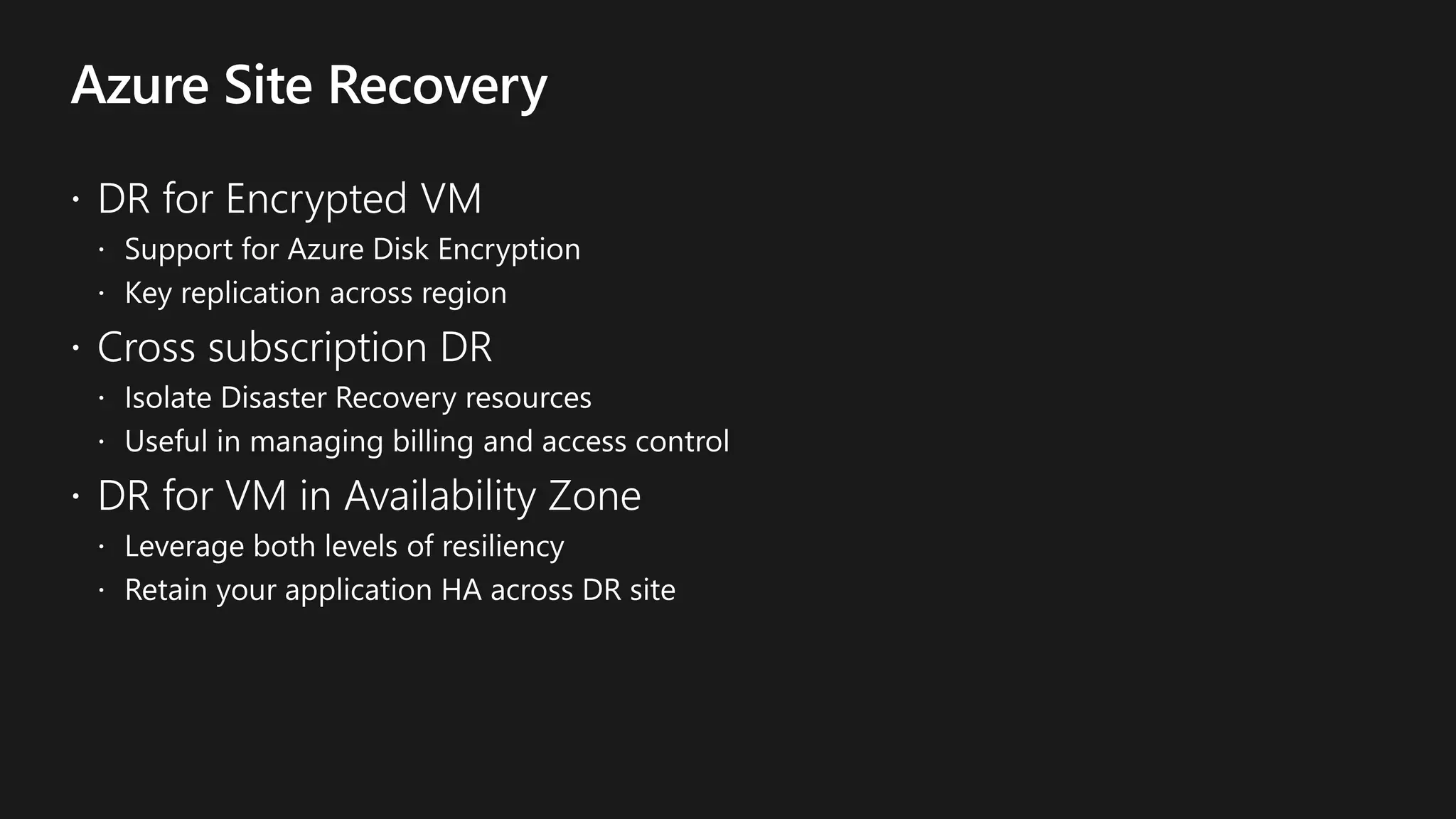 High Availability in Microsoft Azure