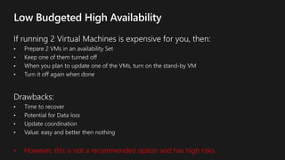 • However, this is not a recommended option and has high risks.
 