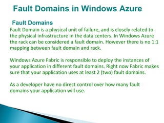 High availability of azure applications(paas) | PPT
