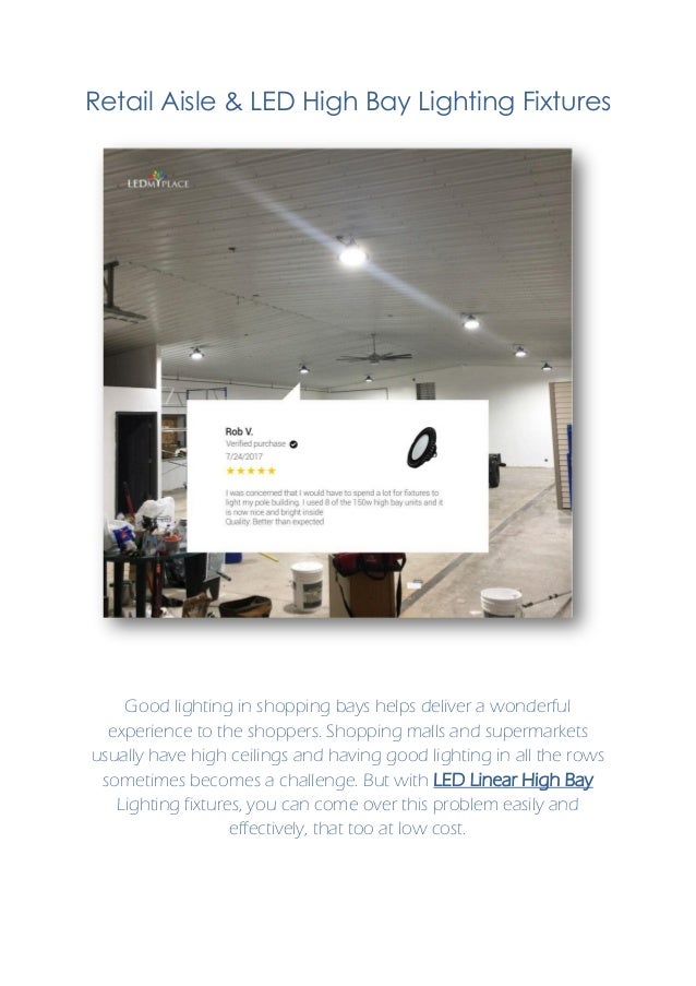 Highbay Led Lighting Ledmyplace