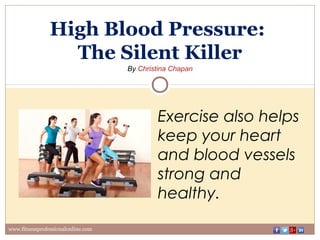 High blood pressure the silent killer Slide 14