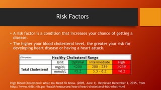 High cholesterol | PPTX