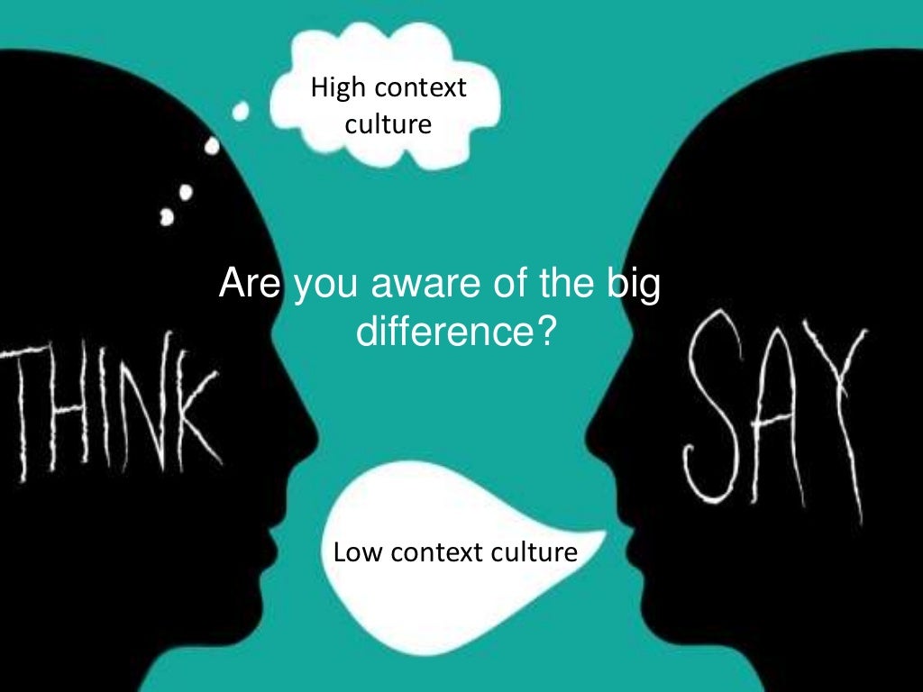 High context vs low context