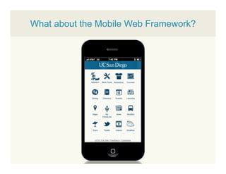 What about the Mobile Web Framework?
 