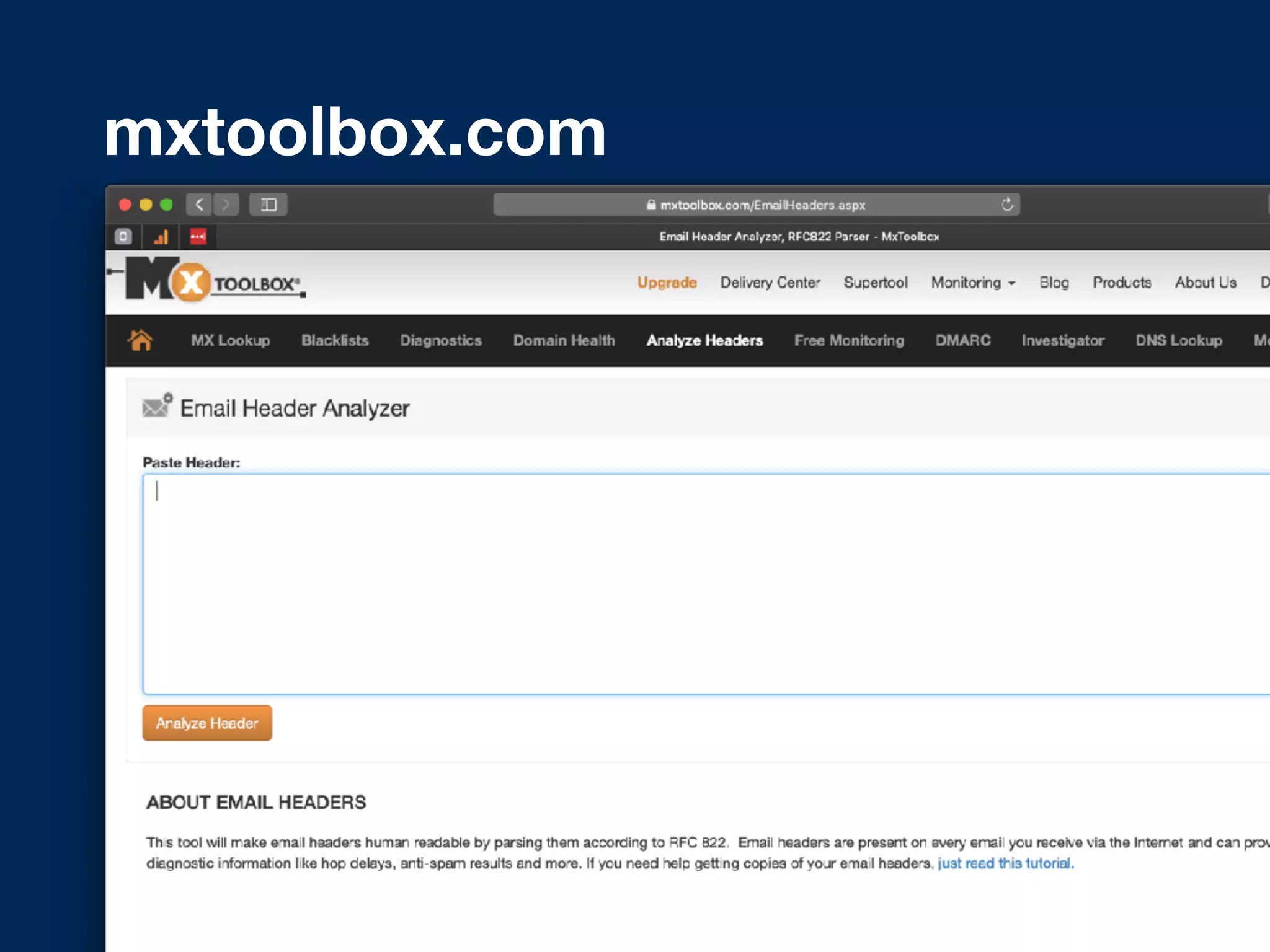 mxtoolbox.com
 