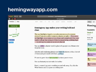 hemingwayapp.com
 
