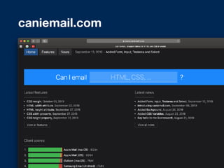 caniemail.com
 