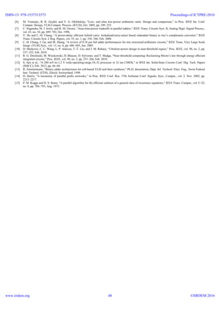 High efficient carry skip adder in various multiplier structures | PDF