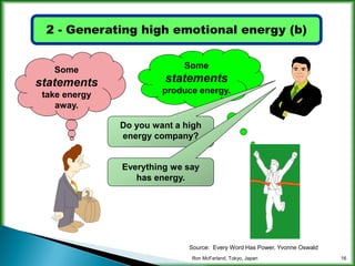 Increasing company energy