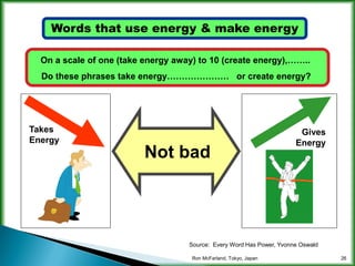 Increasing company energy