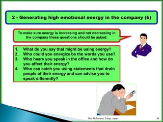 Increasing company energy