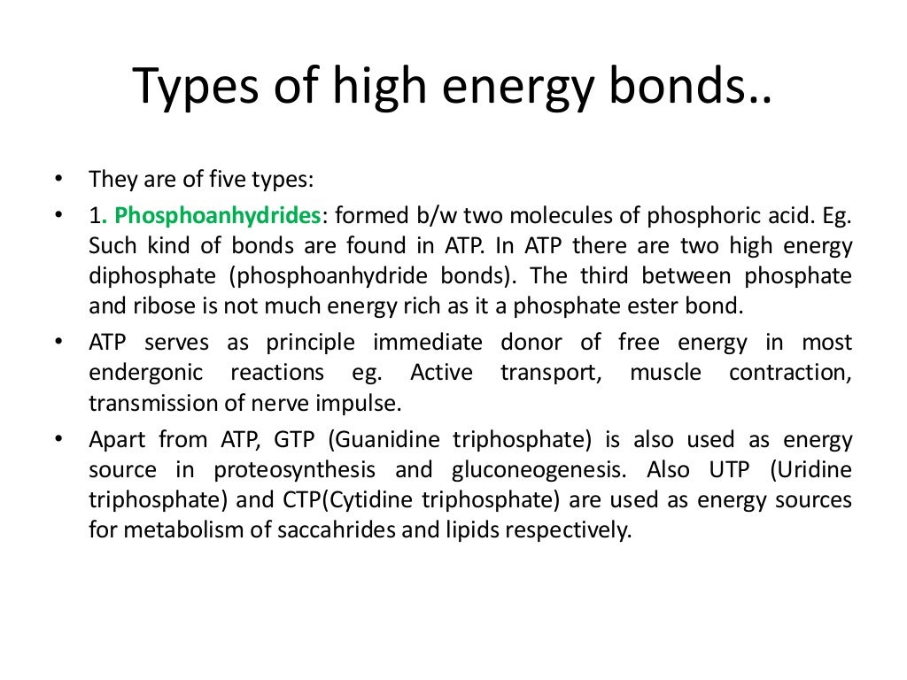 High energy compounds