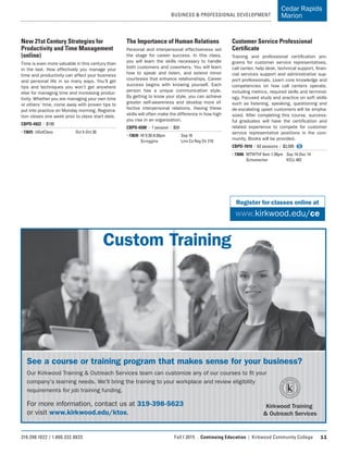 Brochure Inspiration Gallery: Higher Ed