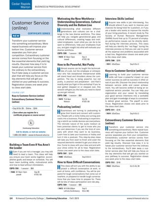 Brochure Inspiration Gallery: Higher Ed