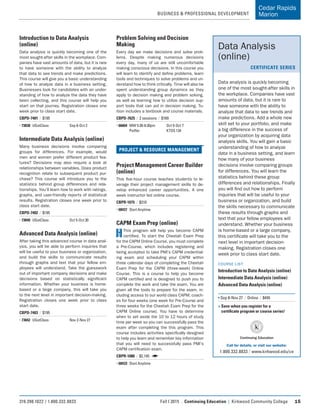 Brochure Inspiration Gallery: Higher Ed