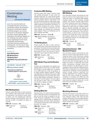 Brochure Inspiration Gallery: Higher Ed