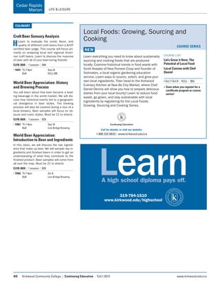 Brochure Inspiration Gallery: Higher Ed