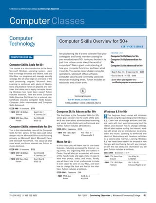 Brochure Inspiration Gallery: Higher Ed