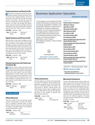 Brochure Inspiration Gallery: Higher Ed