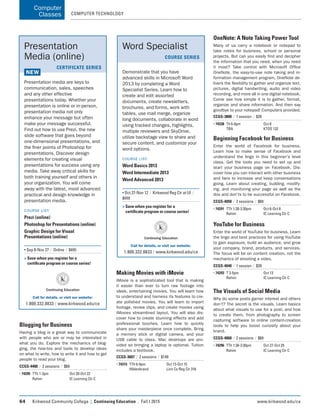 Brochure Inspiration Gallery: Higher Ed